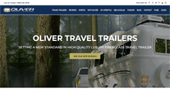 Desktop Screenshot of olivertraveltrailers.com